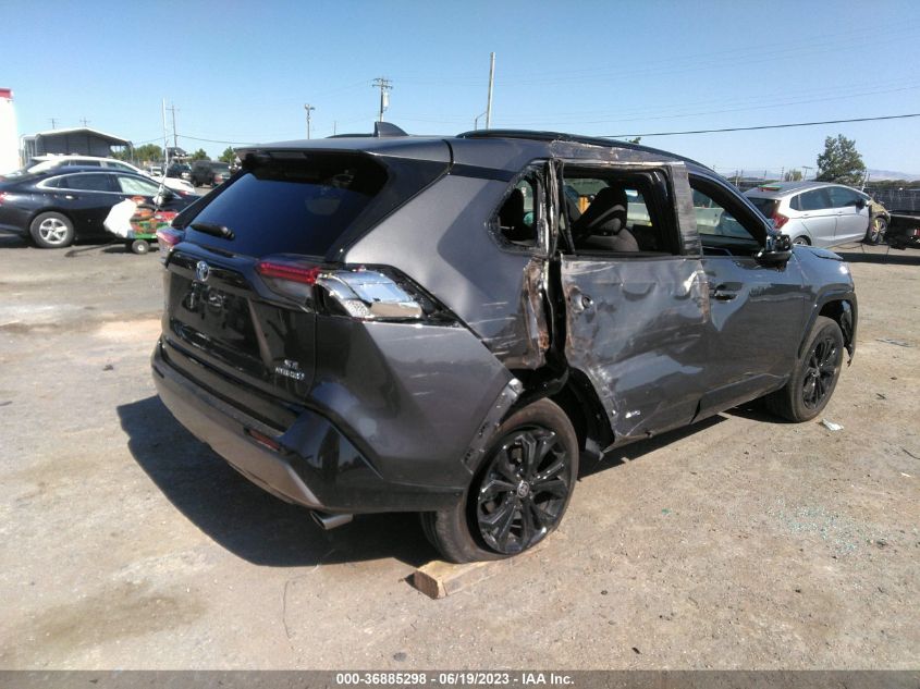 2022 TOYOTA RAV4 HYBRID SE - 2T3T6RFVXNW033416