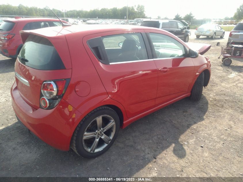 2013 CHEVROLET SONIC RS - 1G1JH6SB7D4189705