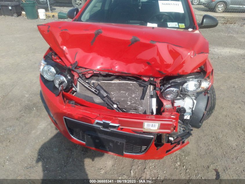 2013 CHEVROLET SONIC RS - 1G1JH6SB7D4189705