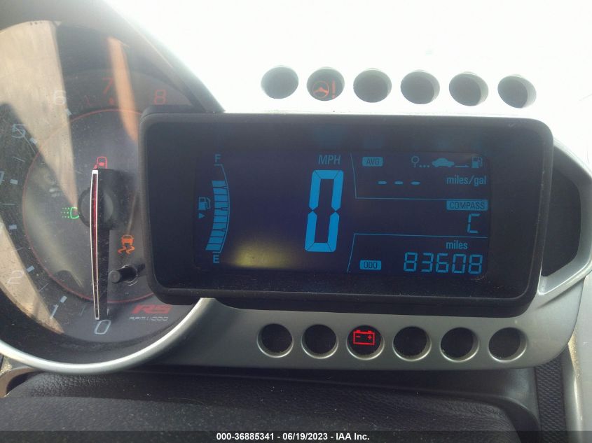2013 CHEVROLET SONIC RS - 1G1JH6SB7D4189705