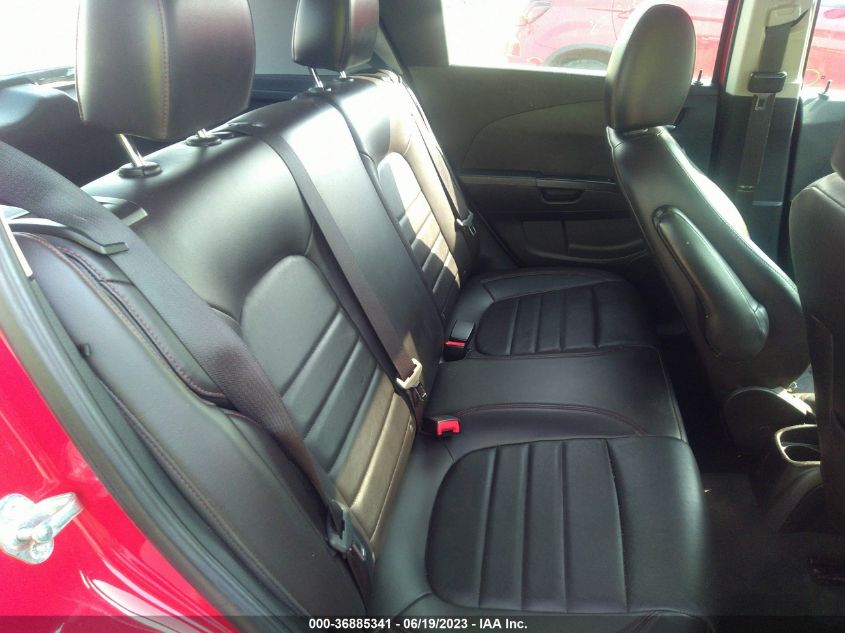2013 CHEVROLET SONIC RS - 1G1JH6SB7D4189705
