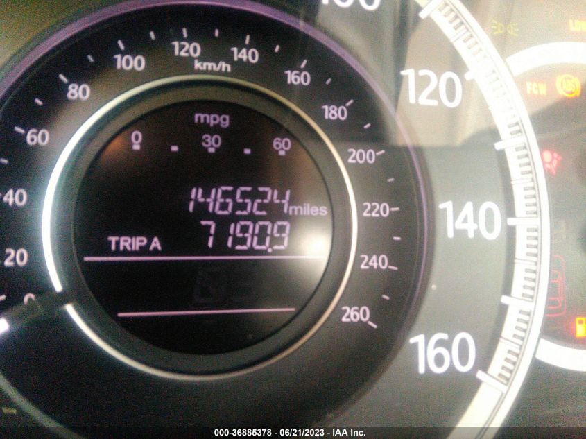 2014 HONDA ACCORD SEDAN EX-L - 1HGCR2F86EA281946