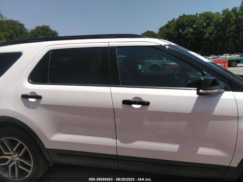 2016 FORD EXPLORER SPORT - 1FM5K8GT6GGB86333