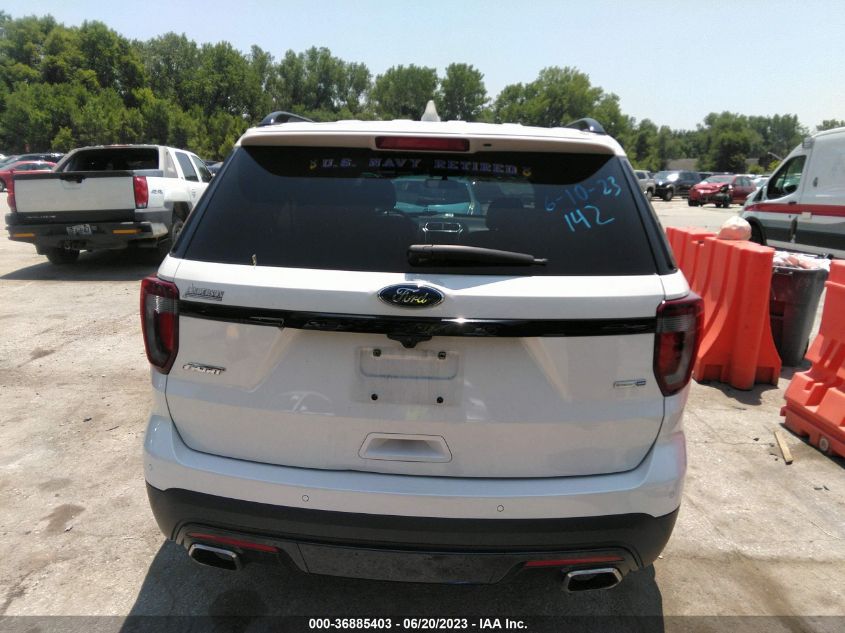 2016 FORD EXPLORER SPORT - 1FM5K8GT6GGB86333