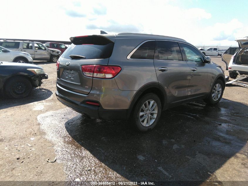 2016 KIA SORENTO LX - 5XYPG4A33GG064516