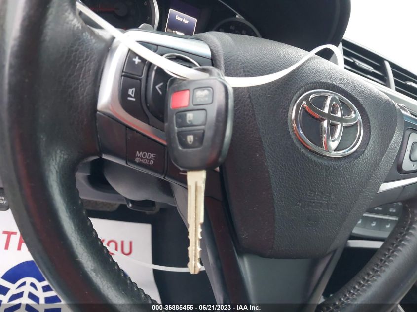 2016 TOYOTA CAMRY XLE/SE/LE/XSE - 4T1BF1FK5GU607774