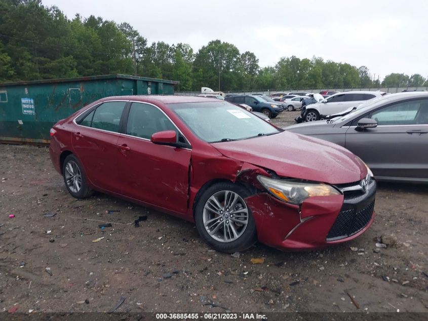 2016 TOYOTA CAMRY XLE/SE/LE/XSE - 4T1BF1FK5GU607774