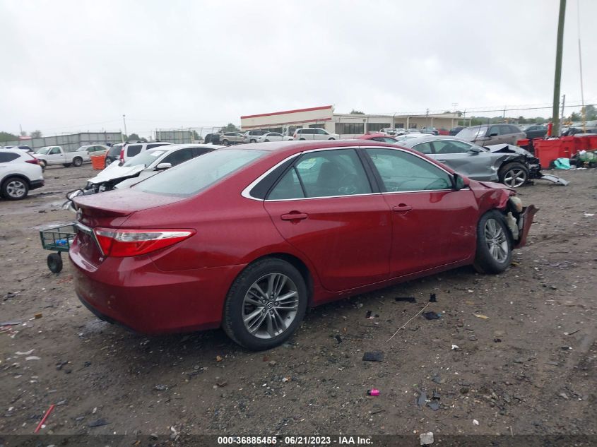 2016 TOYOTA CAMRY XLE/SE/LE/XSE - 4T1BF1FK5GU607774