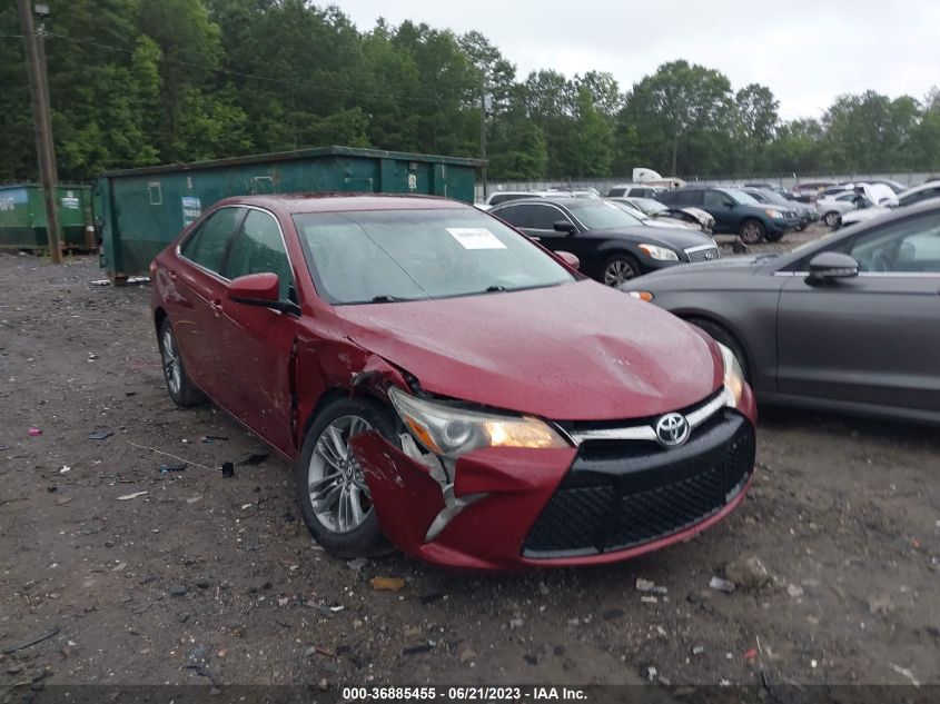 2016 TOYOTA CAMRY XLE/SE/LE/XSE - 4T1BF1FK5GU607774
