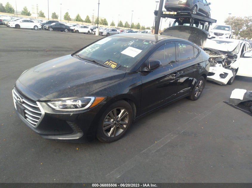 VIN 5NPD84LF0JH292173 2018 HYUNDAI ELANTRA SEL