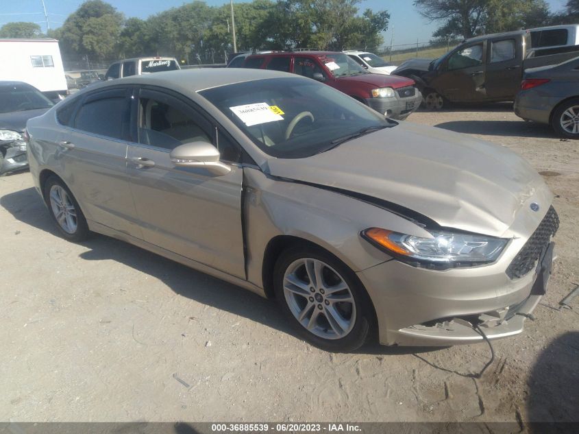 2018 FORD FUSION SE - 3FA6P0H79JR117509