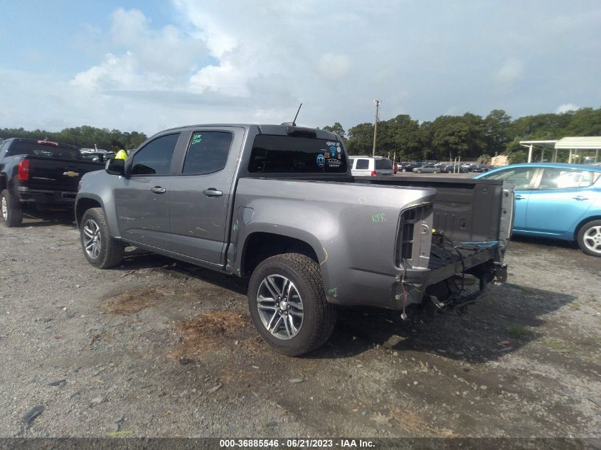 2021 CHEVROLET COLORADO 2WD WORK TRUCK - 1GCGSBEAXM1105019