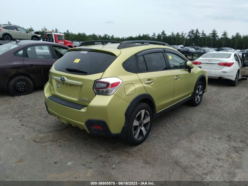 2014 SUBARU XV CROSSTREK HYBRID - JF2GPBCC3EH224482