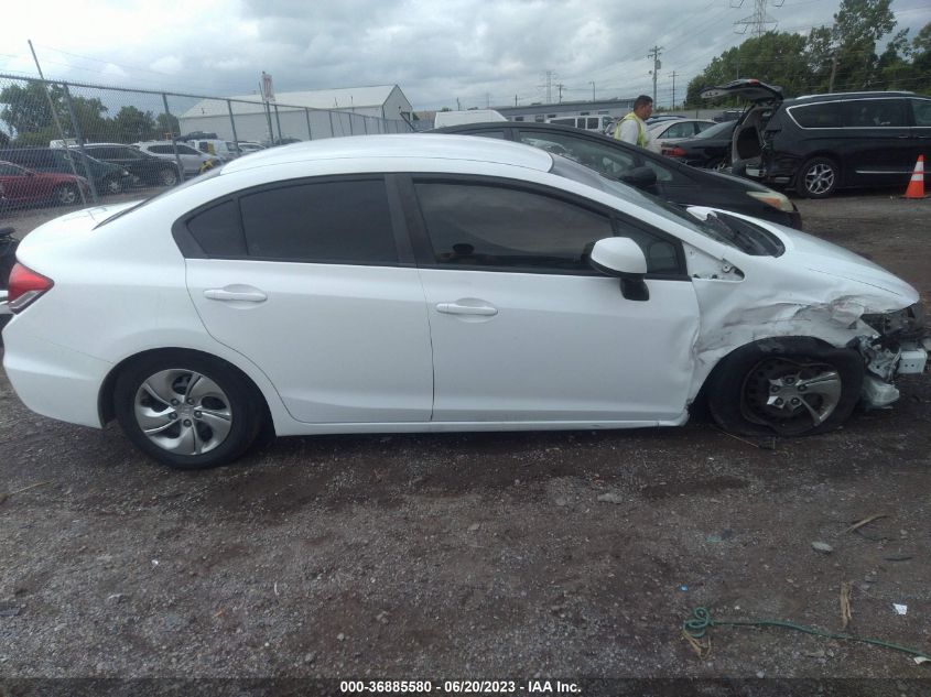 2013 HONDA CIVIC SDN LX - 19XFB2F50DE001052
