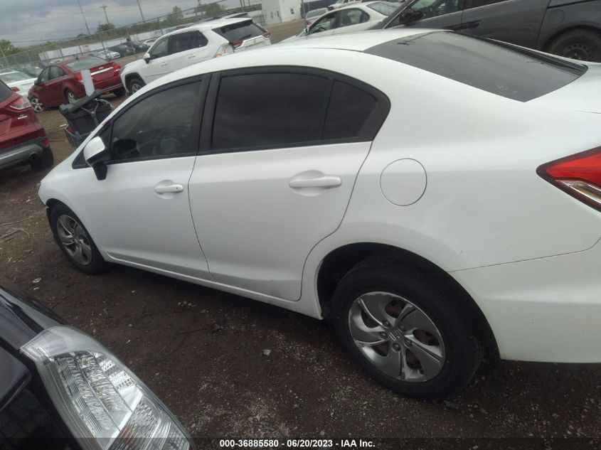 2013 HONDA CIVIC SDN LX - 19XFB2F50DE001052