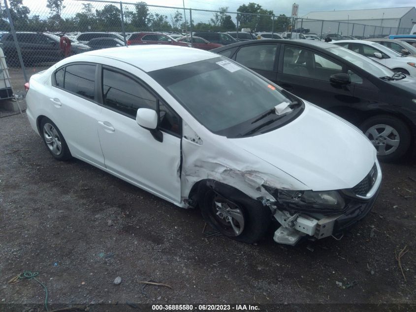 2013 HONDA CIVIC SDN LX - 19XFB2F50DE001052