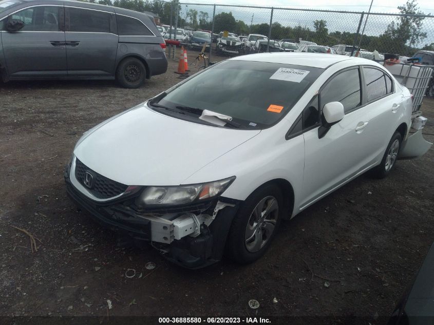 2013 HONDA CIVIC SDN LX - 19XFB2F50DE001052