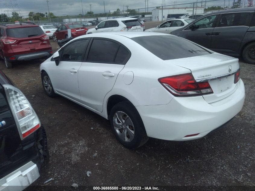 2013 HONDA CIVIC SDN LX - 19XFB2F50DE001052