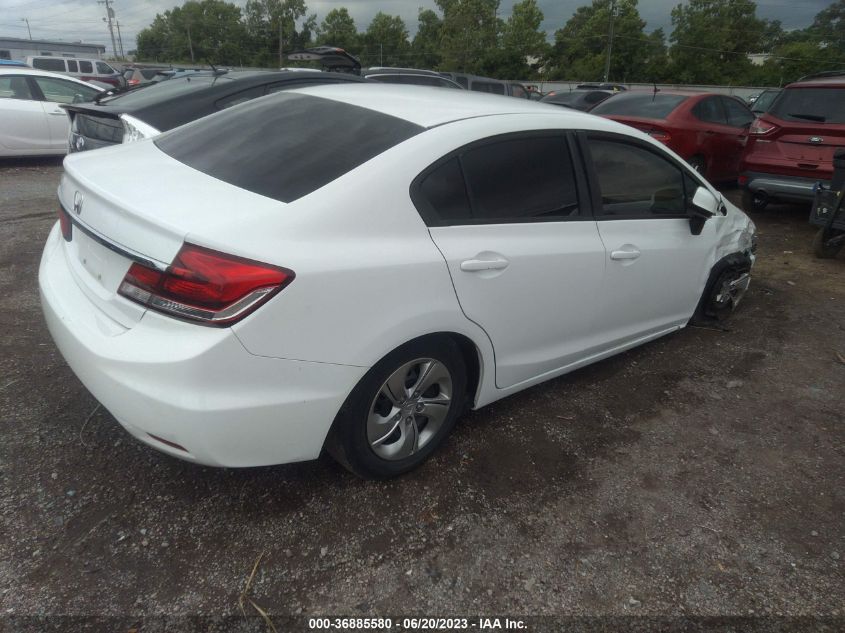 2013 HONDA CIVIC SDN LX - 19XFB2F50DE001052