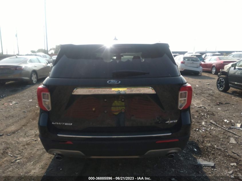 2022 FORD EXPLORER LIMITED - 1FMSK8FH2NGB73768