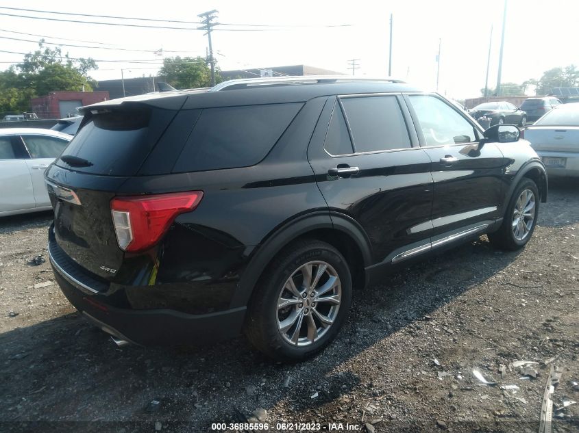 2022 FORD EXPLORER LIMITED - 1FMSK8FH2NGB73768