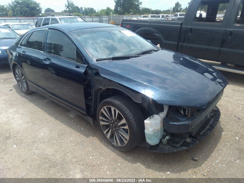 2017 LINCOLN MKZ SELECT - 3LN6L5C98HR655121