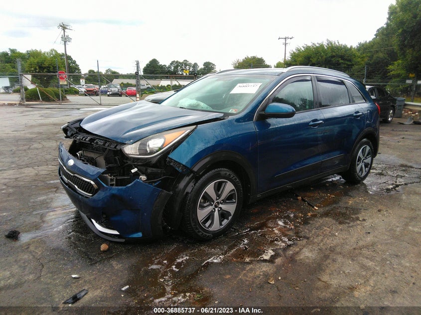 VIN KNDCB3LC3H5036665 2017 KIA NIRO LX