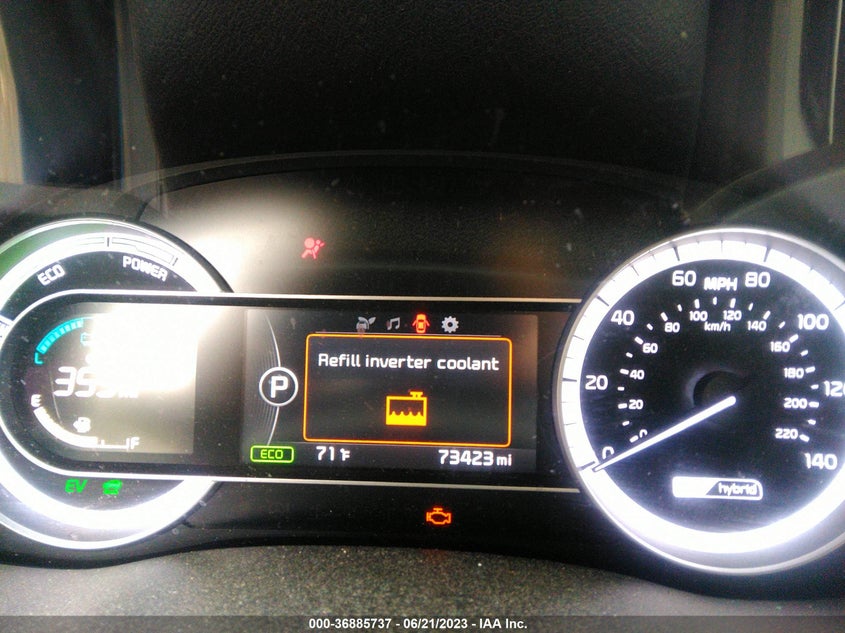 VIN KNDCB3LC3H5036665 2017 KIA NIRO LX