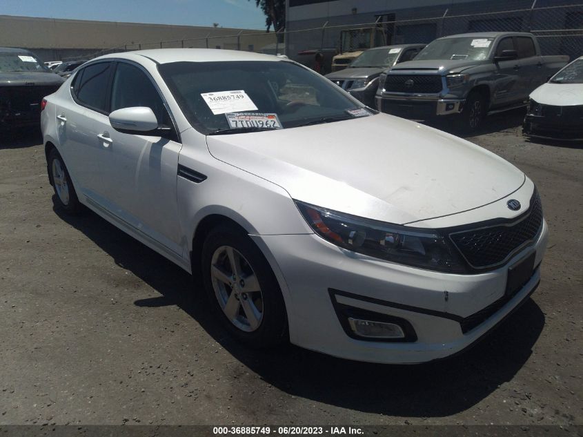 2015 KIA OPTIMA LX - KNAGM4A70F5664104