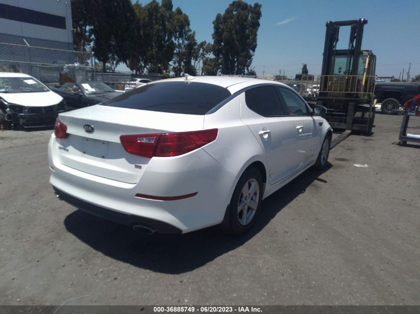 2015 KIA OPTIMA LX - KNAGM4A70F5664104