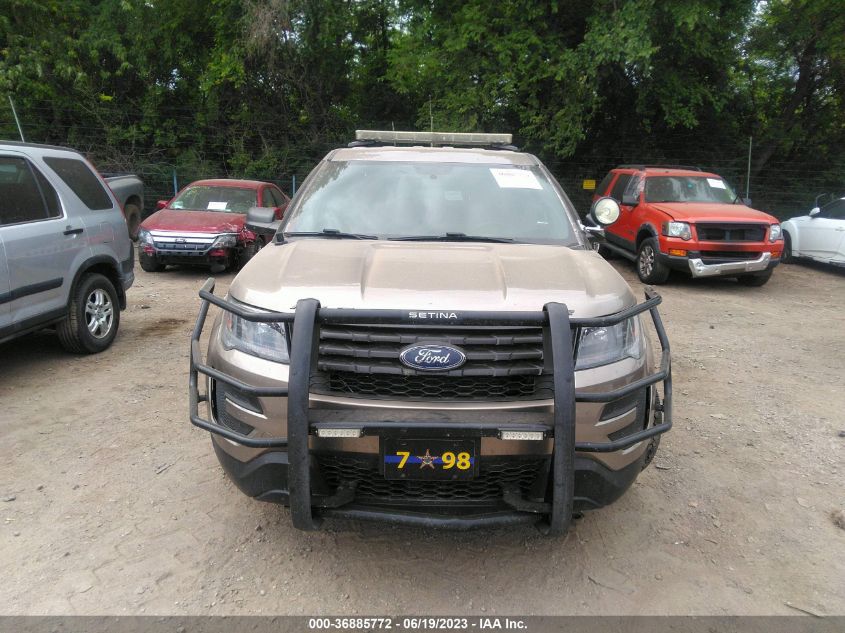2018 FORD POLICE INTERCEPTOR 1FM5K8AT4JGA71522