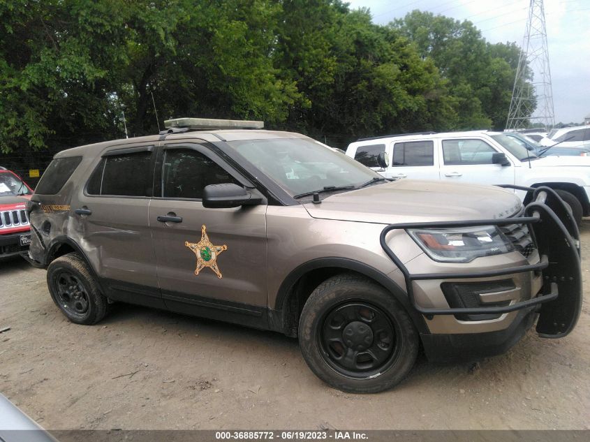 2018 FORD POLICE INTERCEPTOR 1FM5K8AT4JGA71522