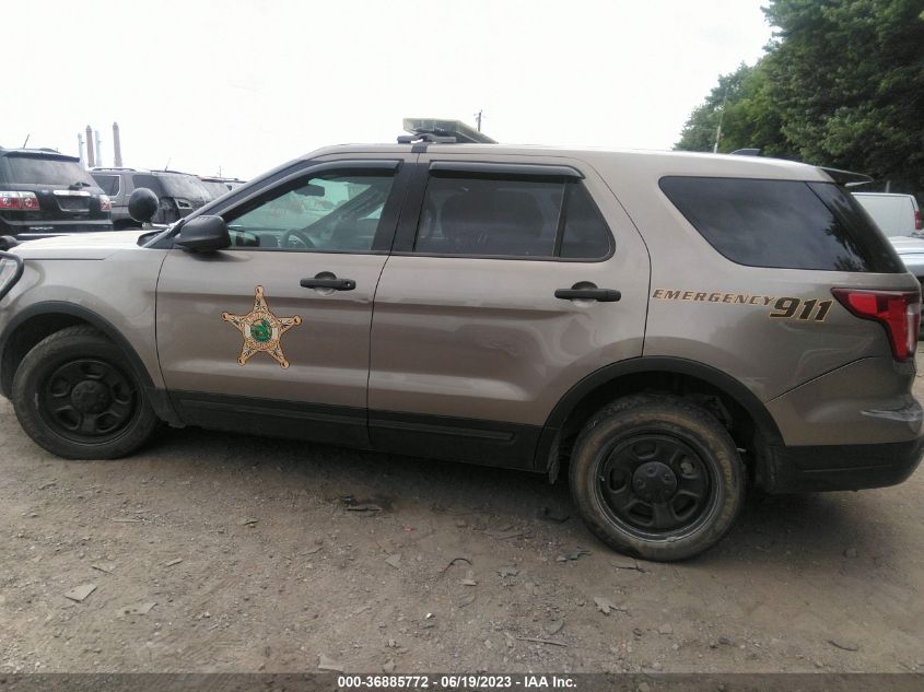 2018 FORD POLICE INTERCEPTOR 1FM5K8AT4JGA71522