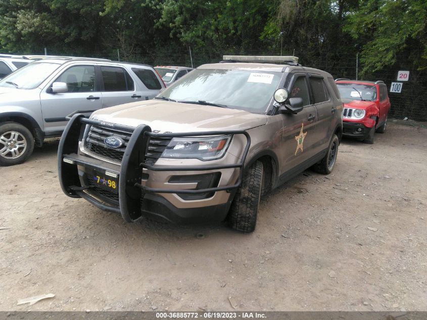 2018 FORD POLICE INTERCEPTOR 1FM5K8AT4JGA71522