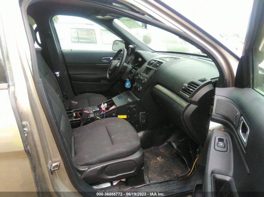 2018 FORD POLICE INTERCEPTOR 1FM5K8AT4JGA71522