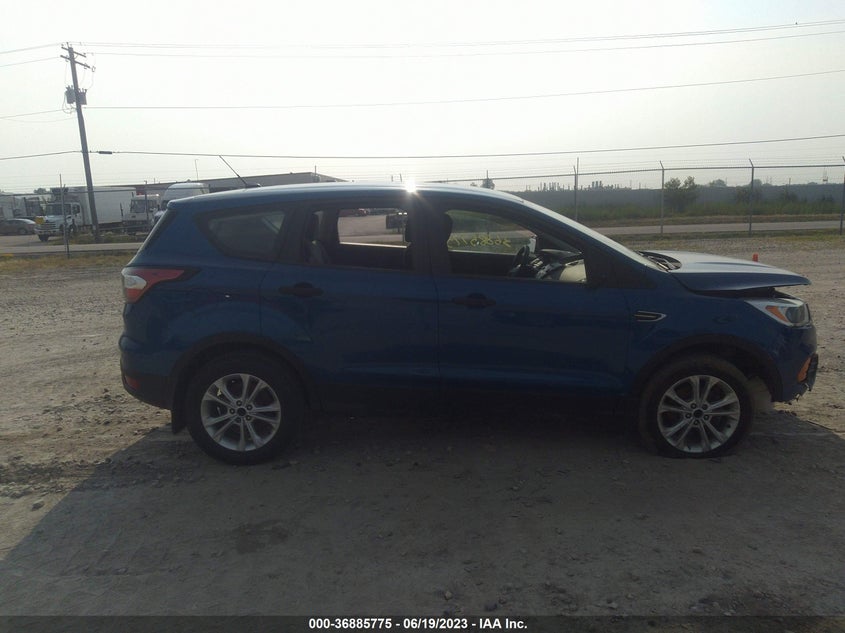 VIN 1FMCU0F72HUD60053 2017 FORD ESCAPE S