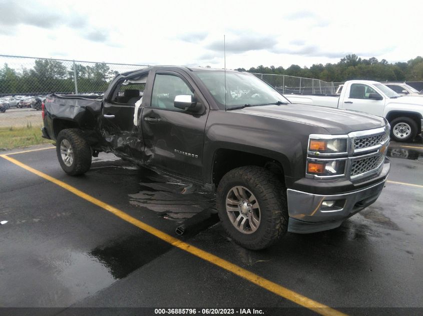 2014 CHEVROLET SILVERADO 1500 LT - 3GCUKREC9EG555244