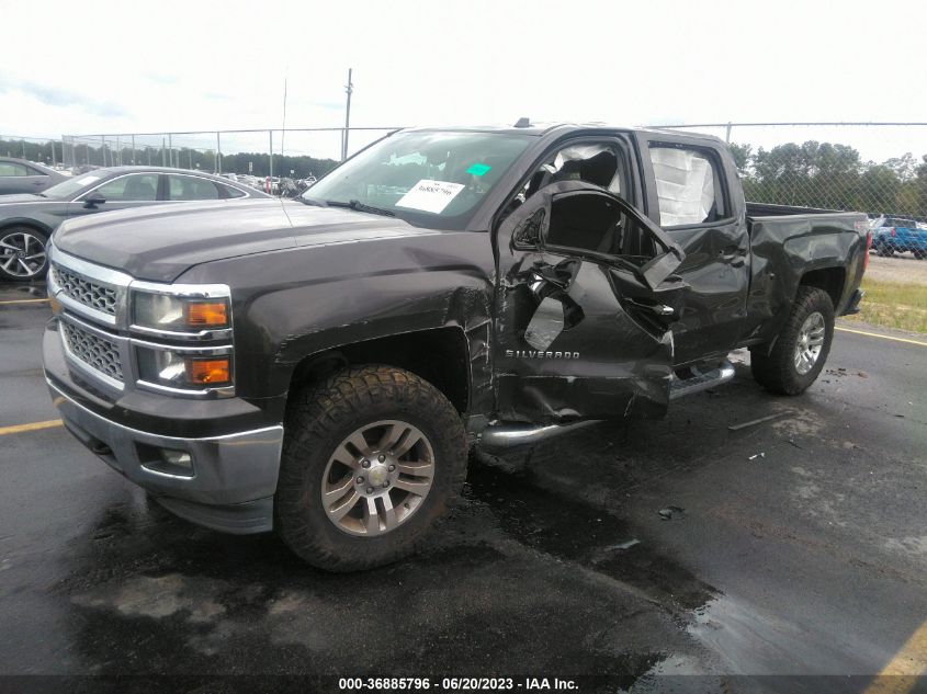2014 CHEVROLET SILVERADO 1500 LT - 3GCUKREC9EG555244