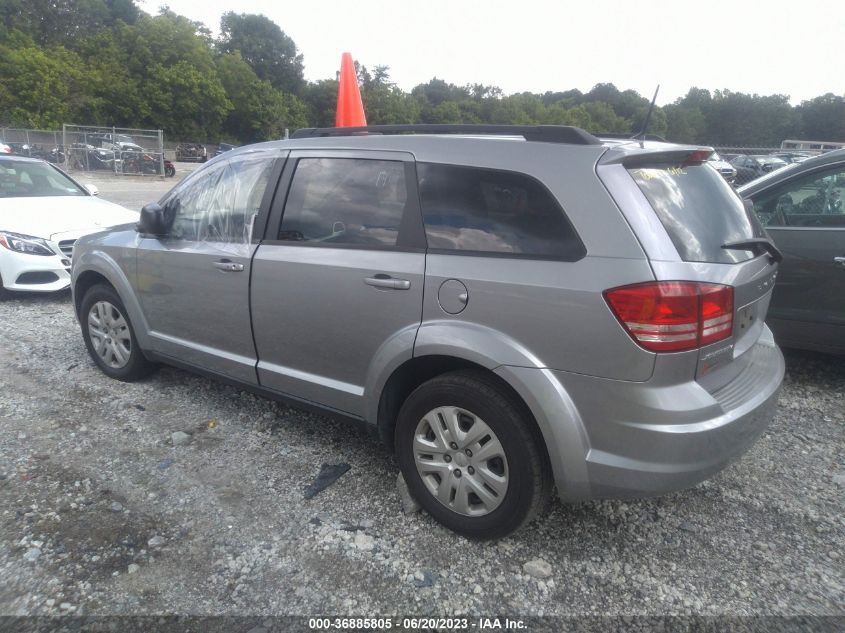 2020 DODGE JOURNEY SE VALUE - 3C4PDCAB4LT194902