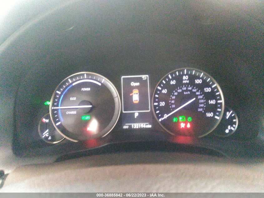 2016 LEXUS ES 300H HYBRID - JTHBW1GG2G2123831