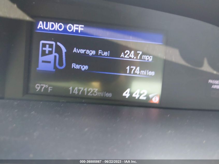 2013 HONDA CIVIC SDN EX - 2HGFB2F8XDH552900