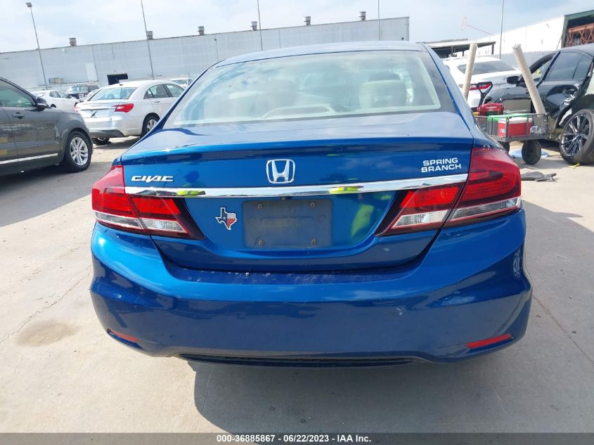 2013 HONDA CIVIC SDN EX - 2HGFB2F8XDH552900