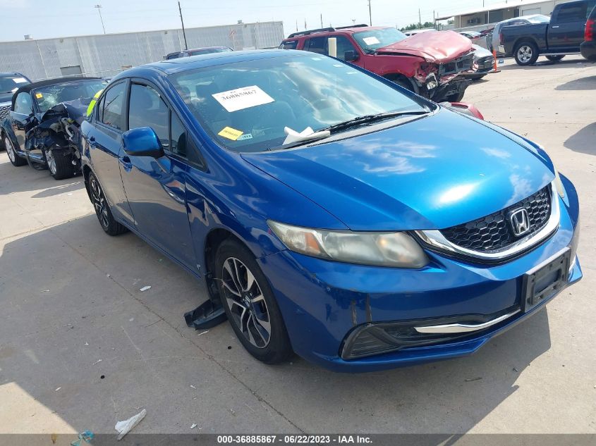 2013 HONDA CIVIC SDN EX - 2HGFB2F8XDH552900