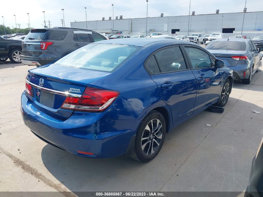 2013 HONDA CIVIC SDN EX - 2HGFB2F8XDH552900