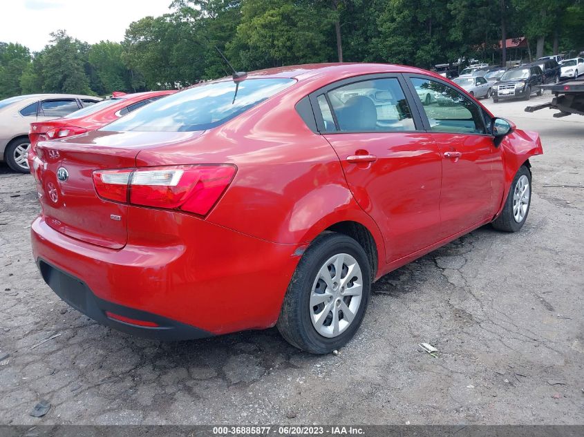 2015 KIA RIO LX - KNADM4A39F6527236