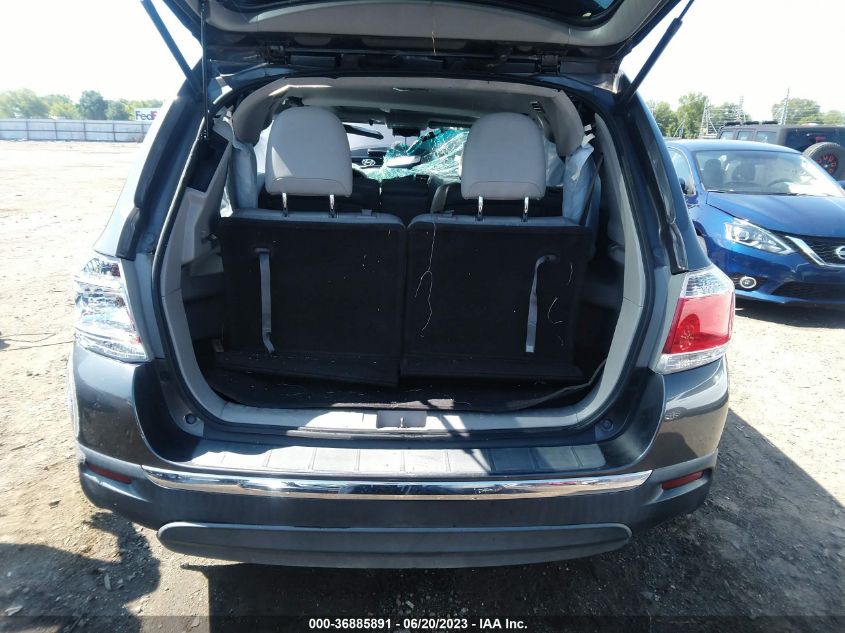 2013 TOYOTA HIGHLANDER - 5TDZK3EHXDS099303