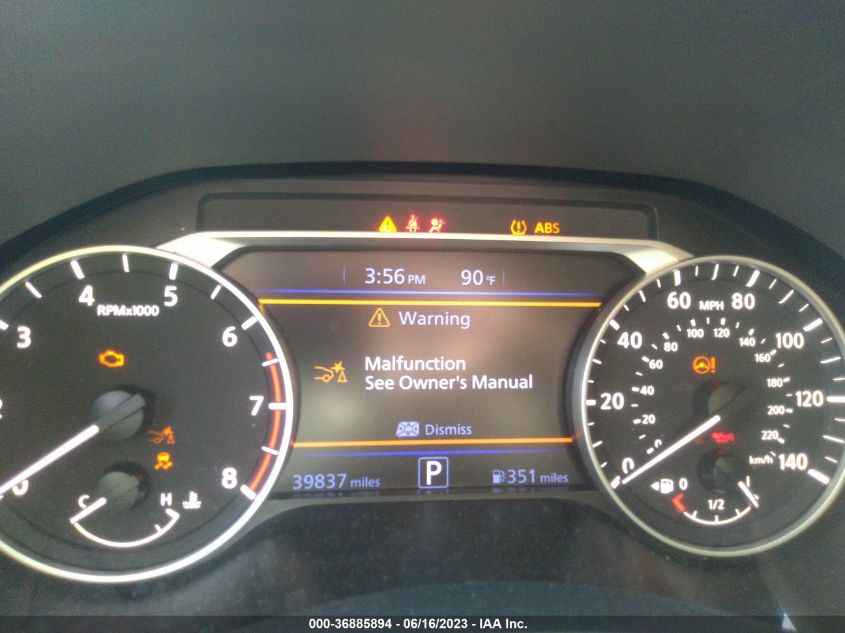 2022 NISSAN ALTIMA 2.5 SV - 1N4BL4DV5NN346834