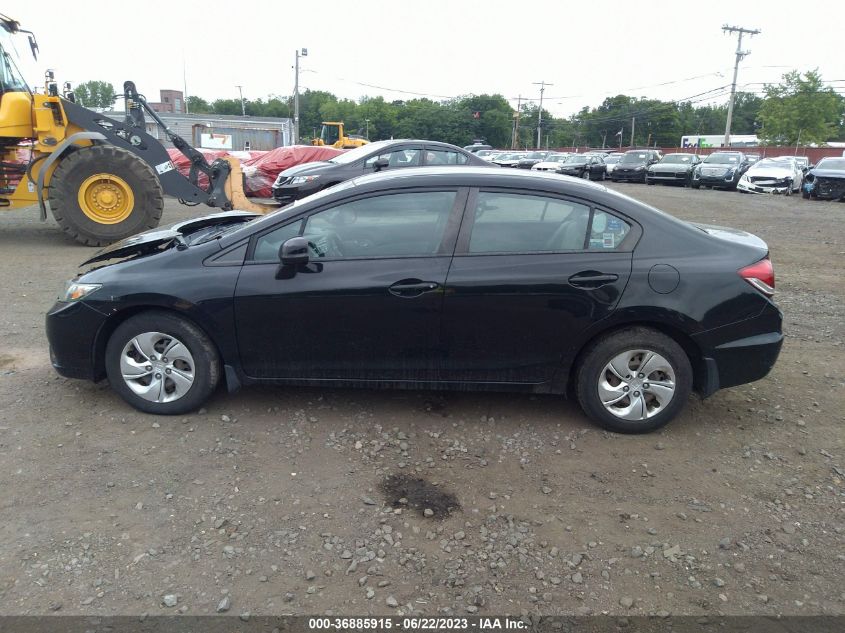 2013 HONDA CIVIC SDN LX - 19XFB2F53DE242037