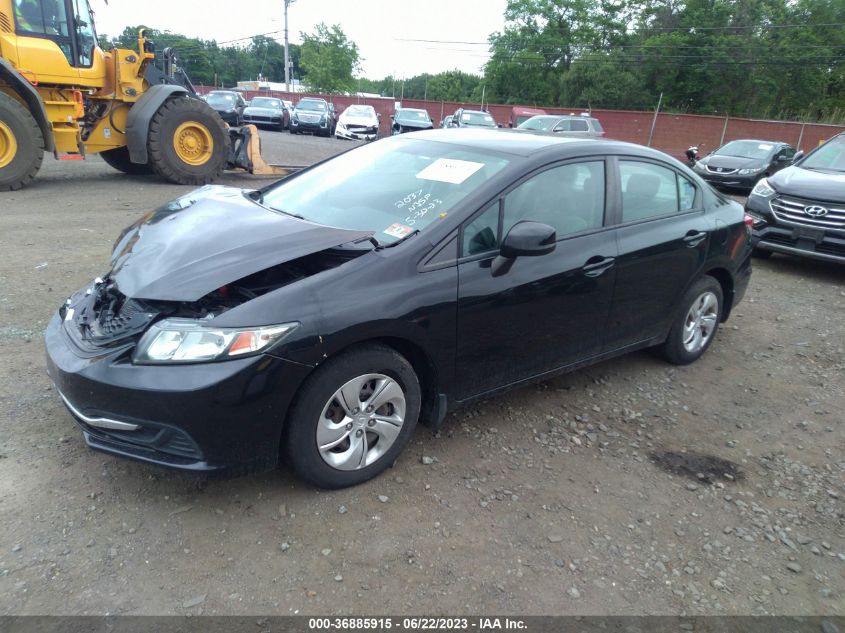 2013 HONDA CIVIC SDN LX - 19XFB2F53DE242037