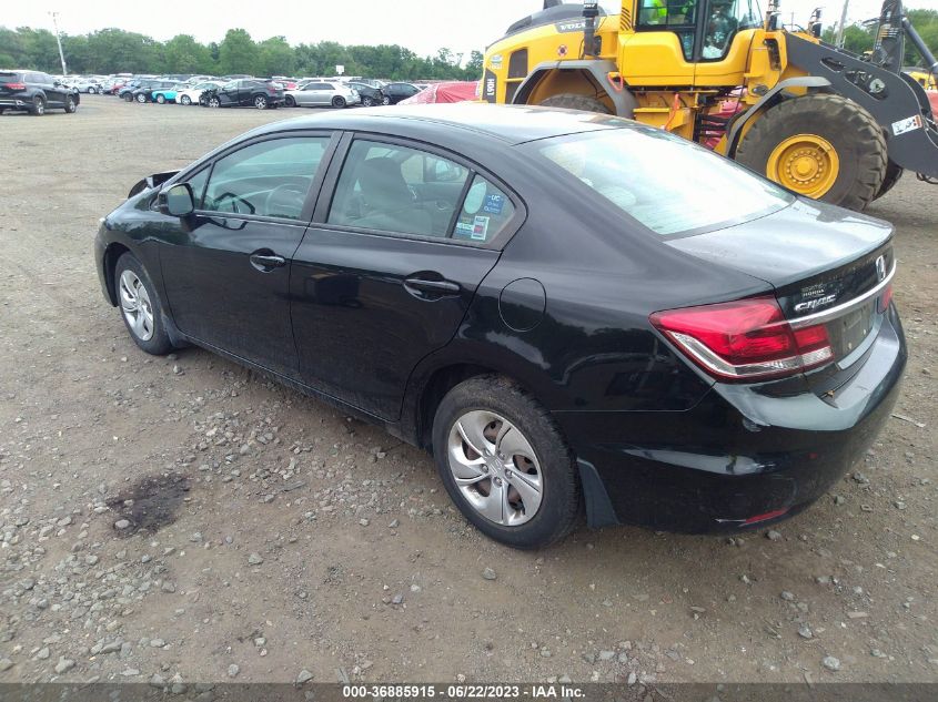 2013 HONDA CIVIC SDN LX - 19XFB2F53DE242037